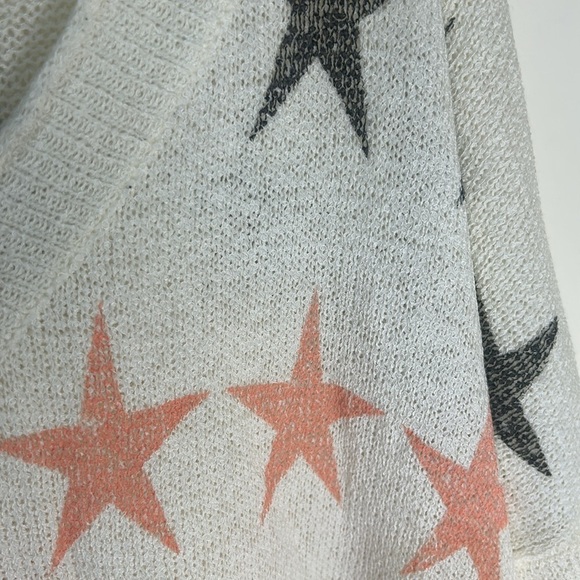 POL Slouchy Oversized Star Print Sweater Size Medium - Picture 7 of 16